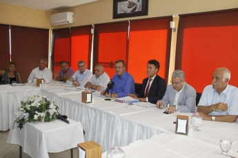 CHP Genel Başkan Yardımcısı Orhan SARIBAL ile Mersin Tenis Kulübünde İşadamları Toplantısına Katılımımız.