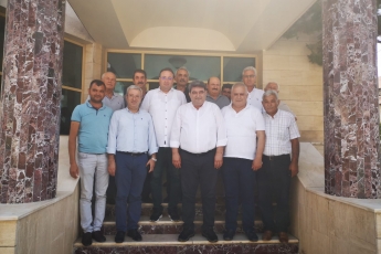 Milletvekilimiz Cengiz GÖKÇEL ve CHP Tarsus İlçe Örgütü Başkanı Ali İlk ile Mersin Tarsus Ziraat Odasını ve Başkanı Veyis AVCI'yı Makamında Ziyaretimiz.-05